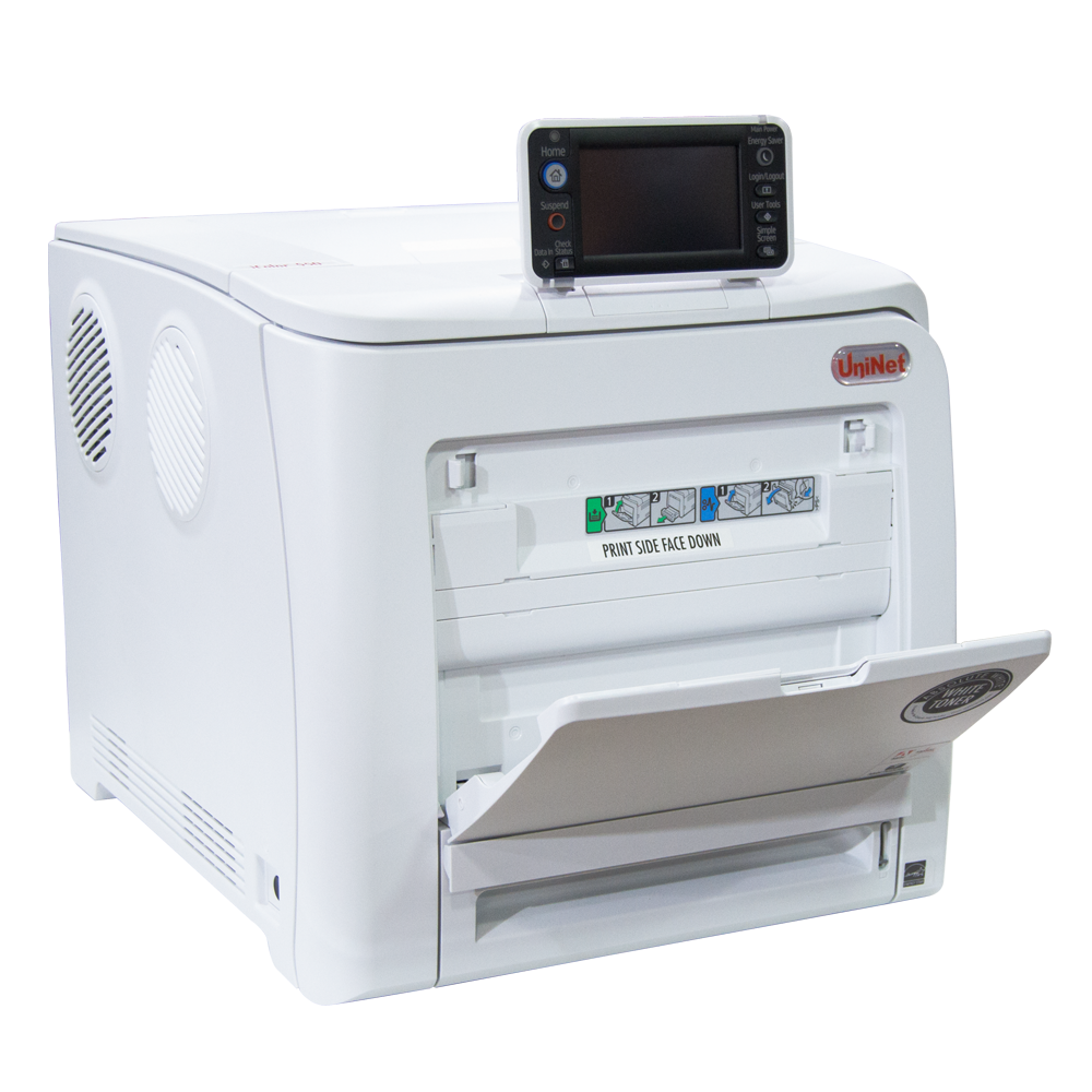 UniNet iColor 550 CMYK + White Toner Printer w/ ProRIP Software