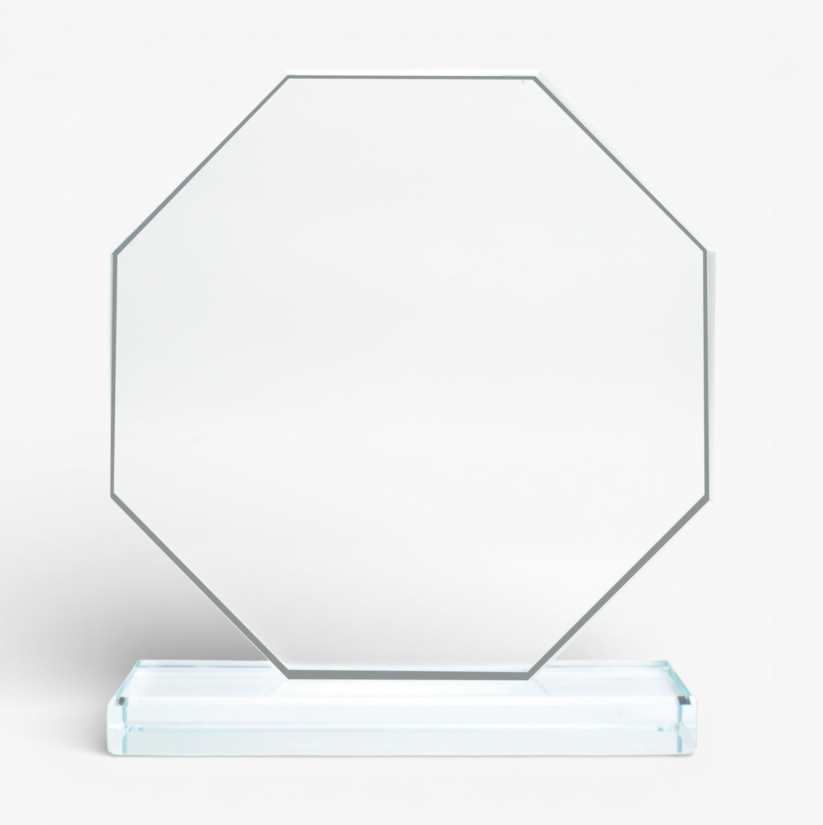 OCTAGON SHAPE CRYSTAL AWARD ( LCC02 ) — ASHBI MICRO GOODS WHOLESALERS