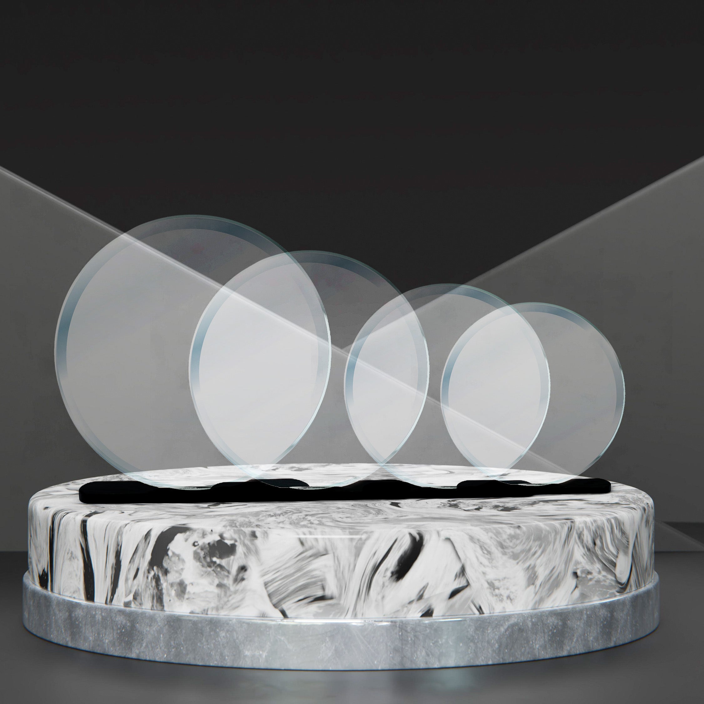 PREMIUM ROUND CRYSTAL TROPHY ( GA2066 )