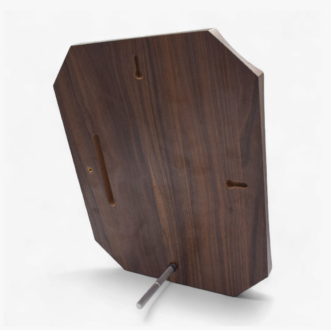 GOLD ALUMINUM PLATE WOODEN CERTIFICATE PLAQUE AWARD (Y-4286 )