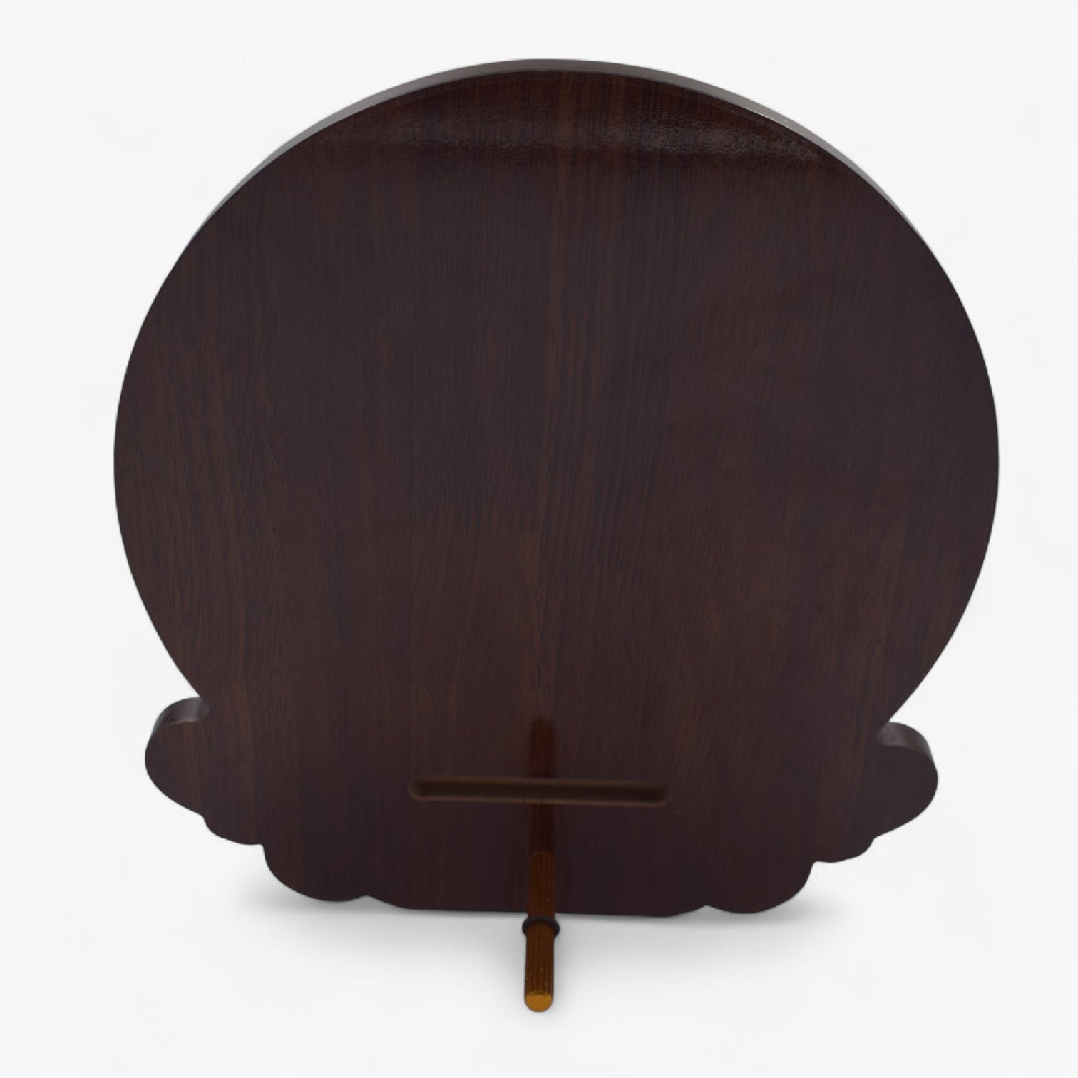 WOODEN TROPHY AWARD LEAF PATTERN ROUND PLATE  GOLD,SILVER WITH WOODEN BOX ( H-1 )