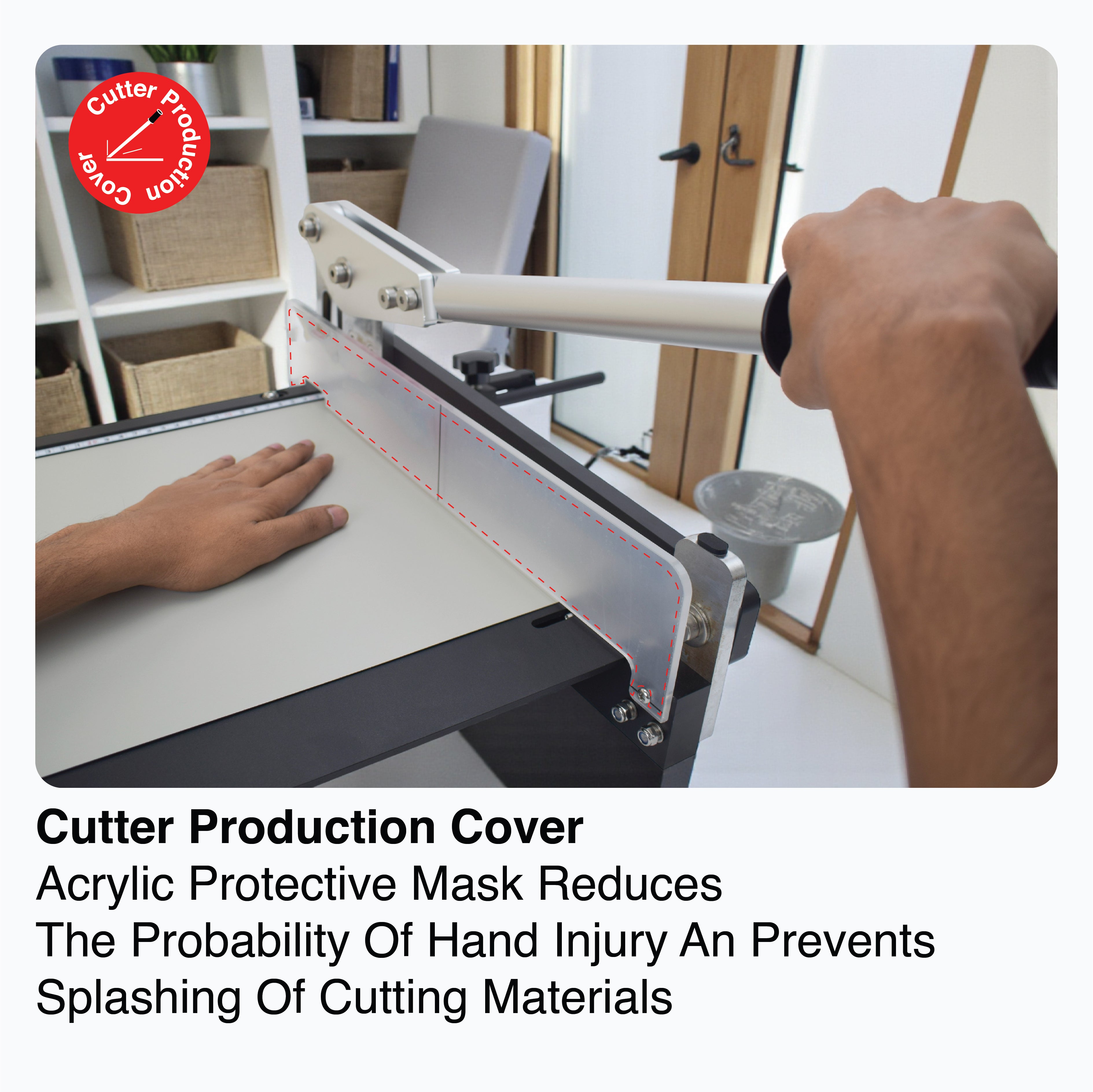 HEAVY-DUTY MANUAL ALUMINUM SHEET CUTTER MACHINE ( LS- MTS33 )