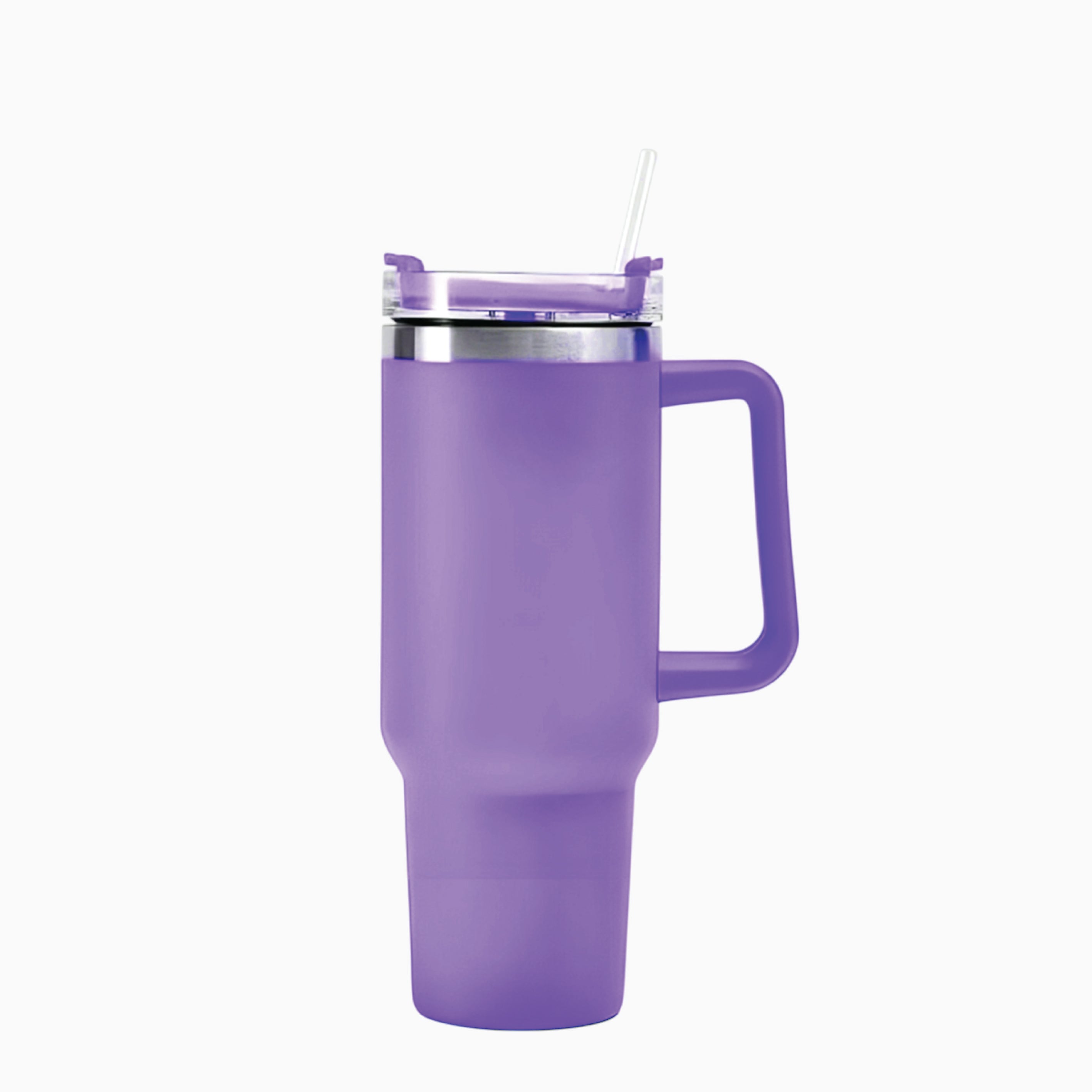 DOUBLE WALL TUMBLER WITH STRAW 40-OZ CAR CUP