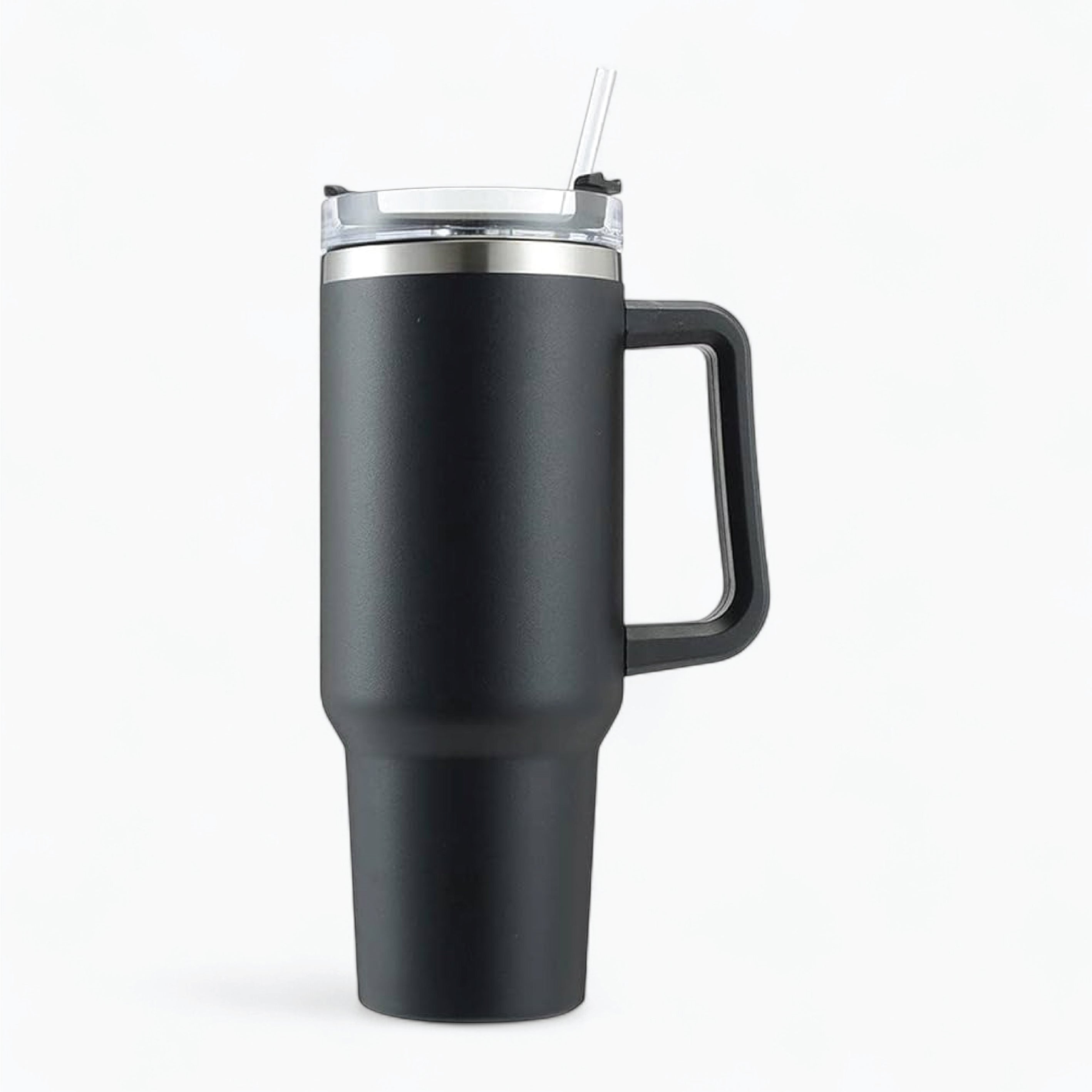 DOUBLE WALL TUMBLER WITH STRAW 40-OZ CAR CUP