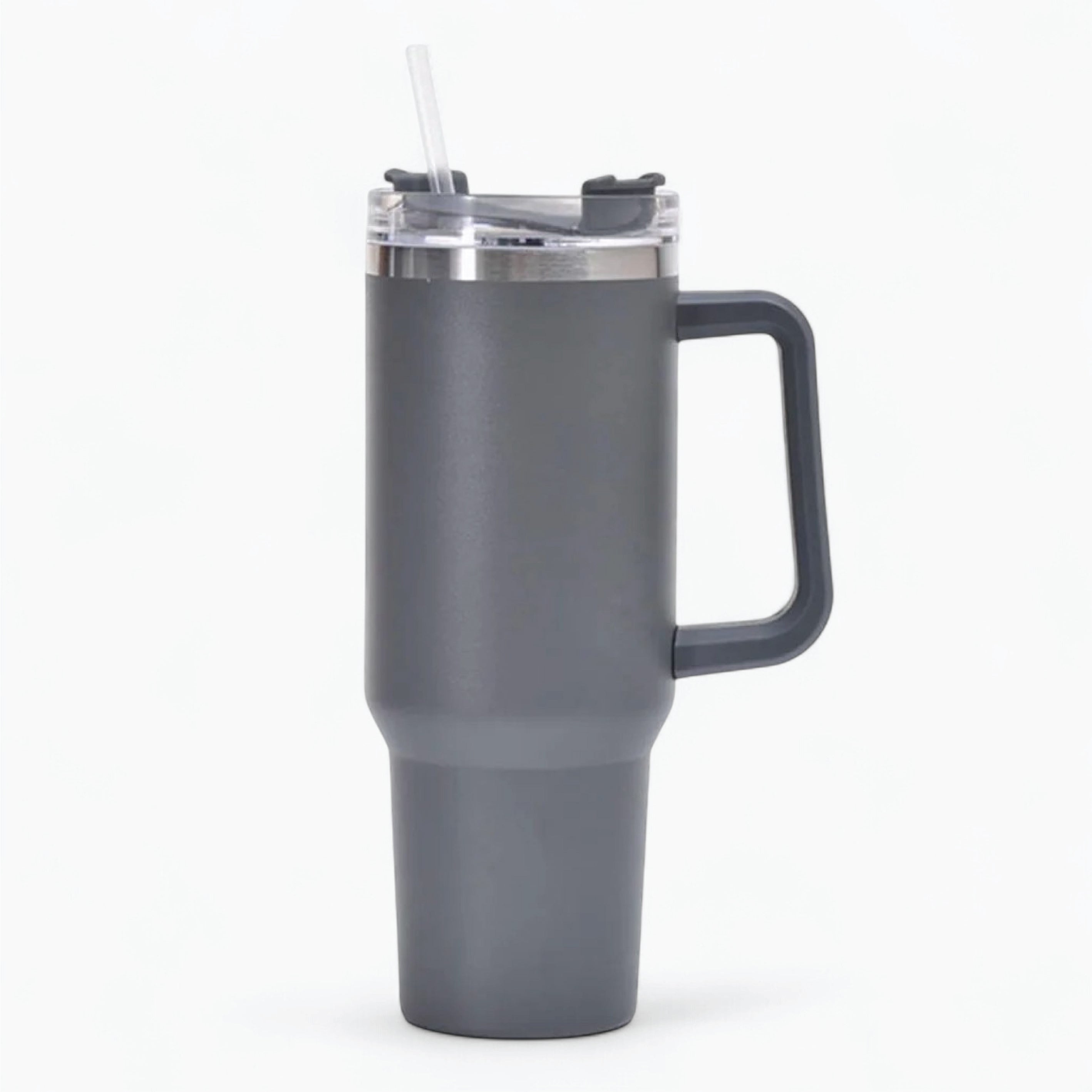 DOUBLE WALL TUMBLER WITH STRAW 40-OZ CAR CUP
