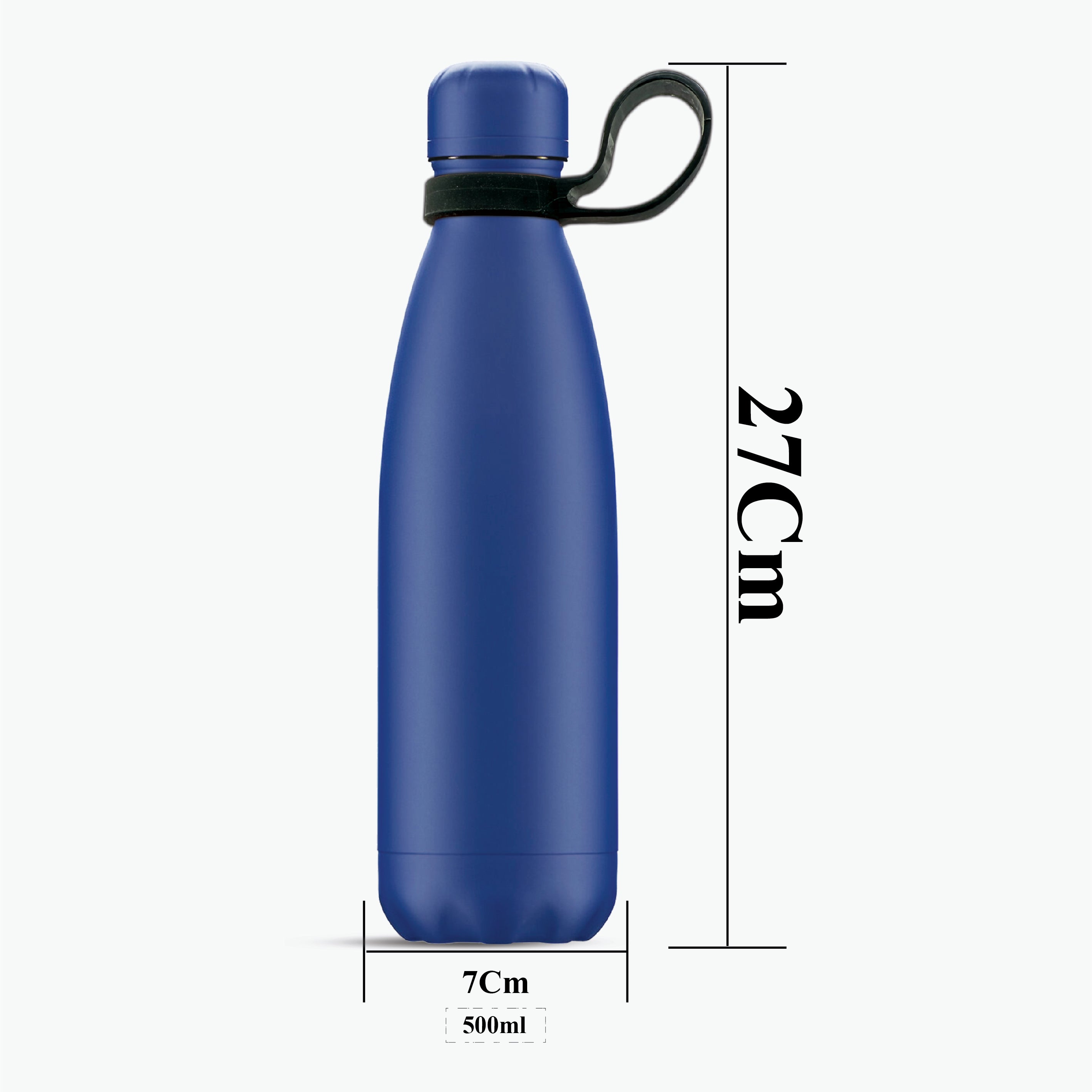 DOUBLE WALL  COLA-SHAPED BOTTLE  STAINLESS STEEL