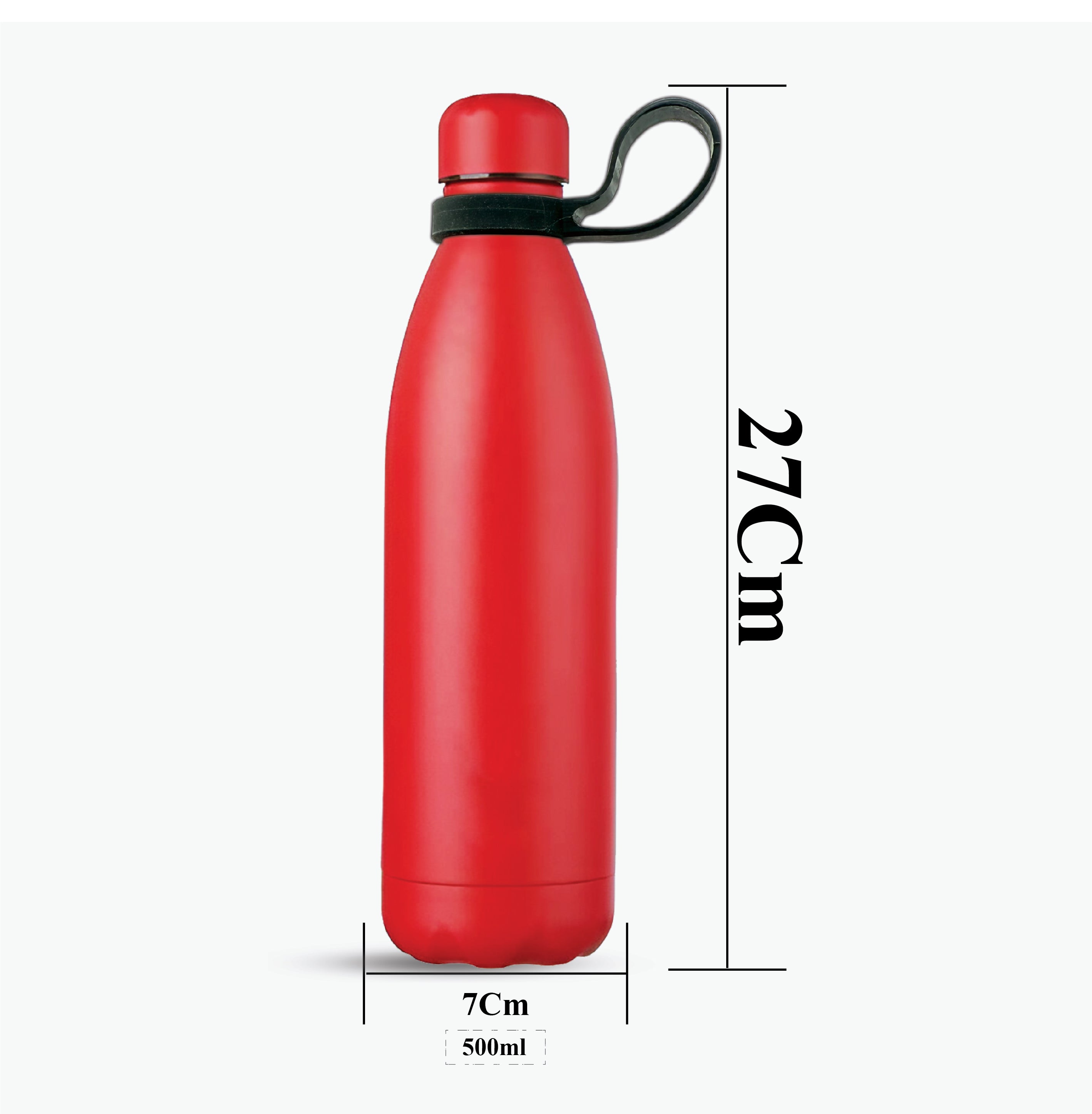 DOUBLE WALL  COLA-SHAPED BOTTLE  STAINLESS STEEL