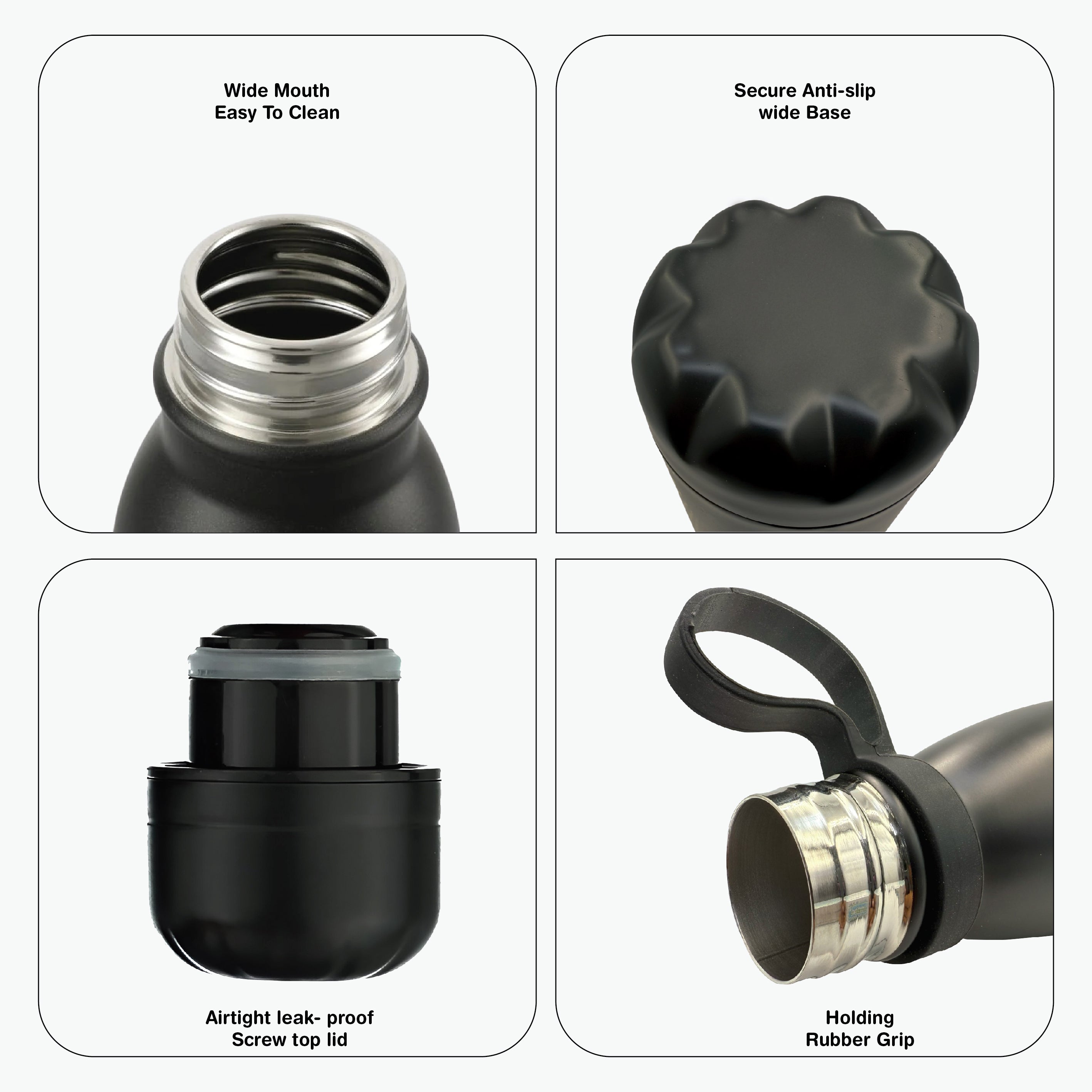 DOUBLE WALL  COLA-SHAPED BOTTLE  STAINLESS STEEL