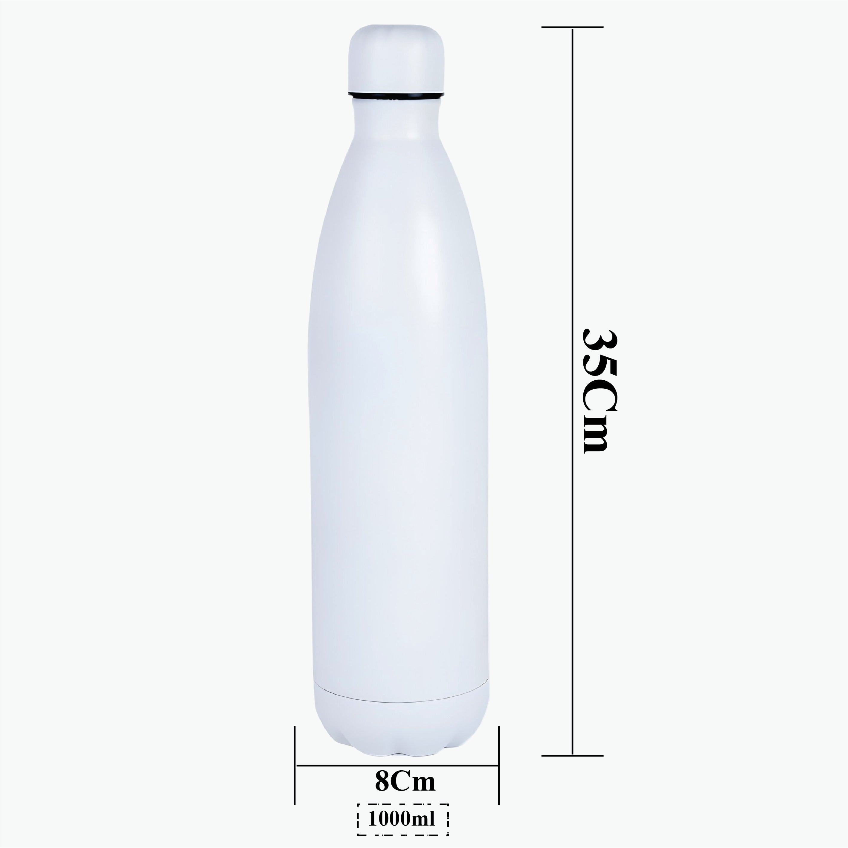 DOUBLE WALL  COLA-SHAPED BOTTLE  STAINLESS STEEL