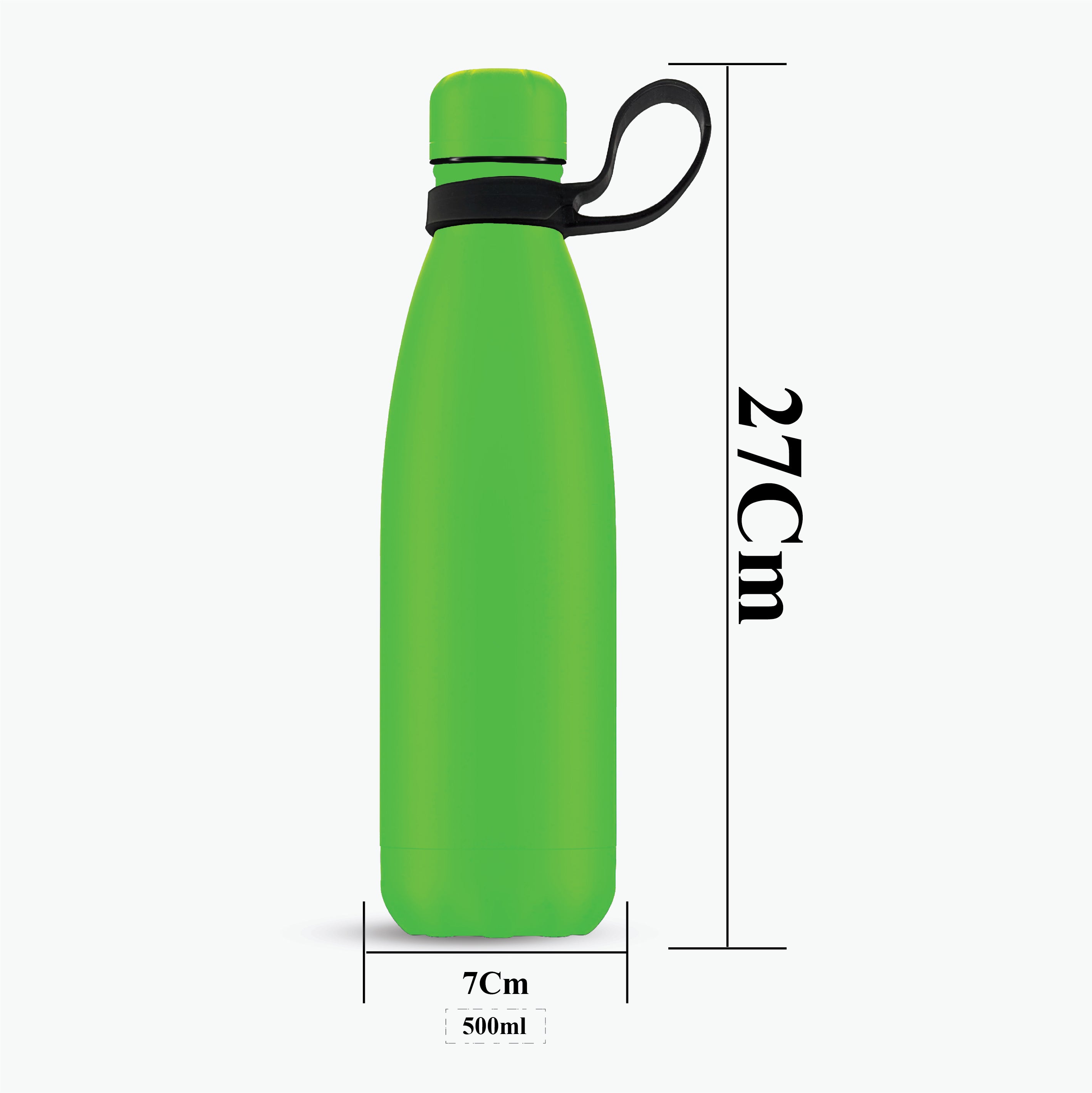 DOUBLE WALL  COLA-SHAPED BOTTLE  STAINLESS STEEL