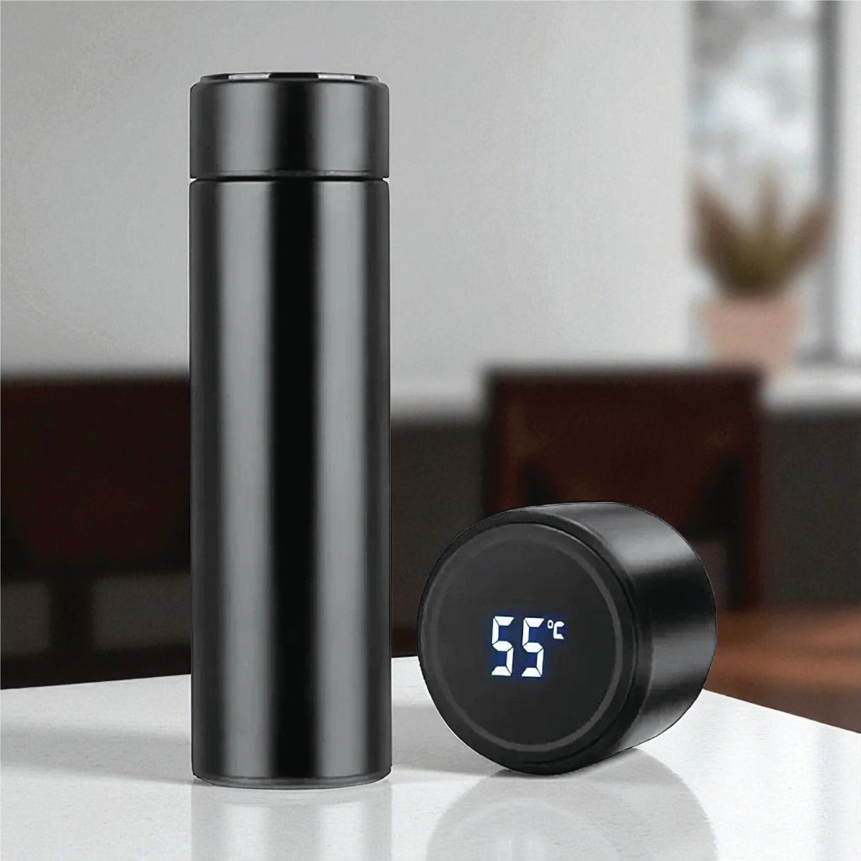 TEMPERATURE LED DISPLAY WATER BOTTLE 500-ML