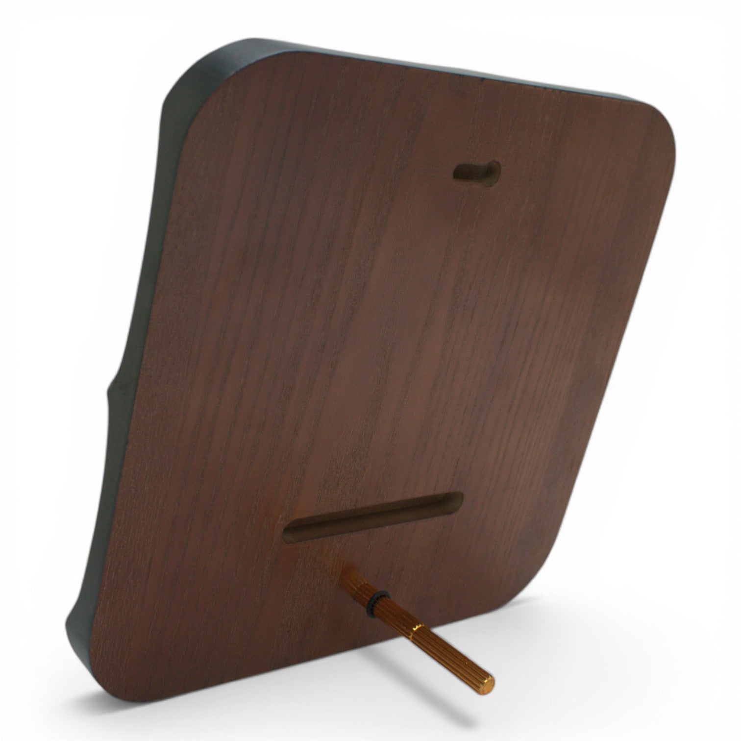 WOODEN TROPHY WITH ROUND PLATE WITH WOODEN BOX H-7