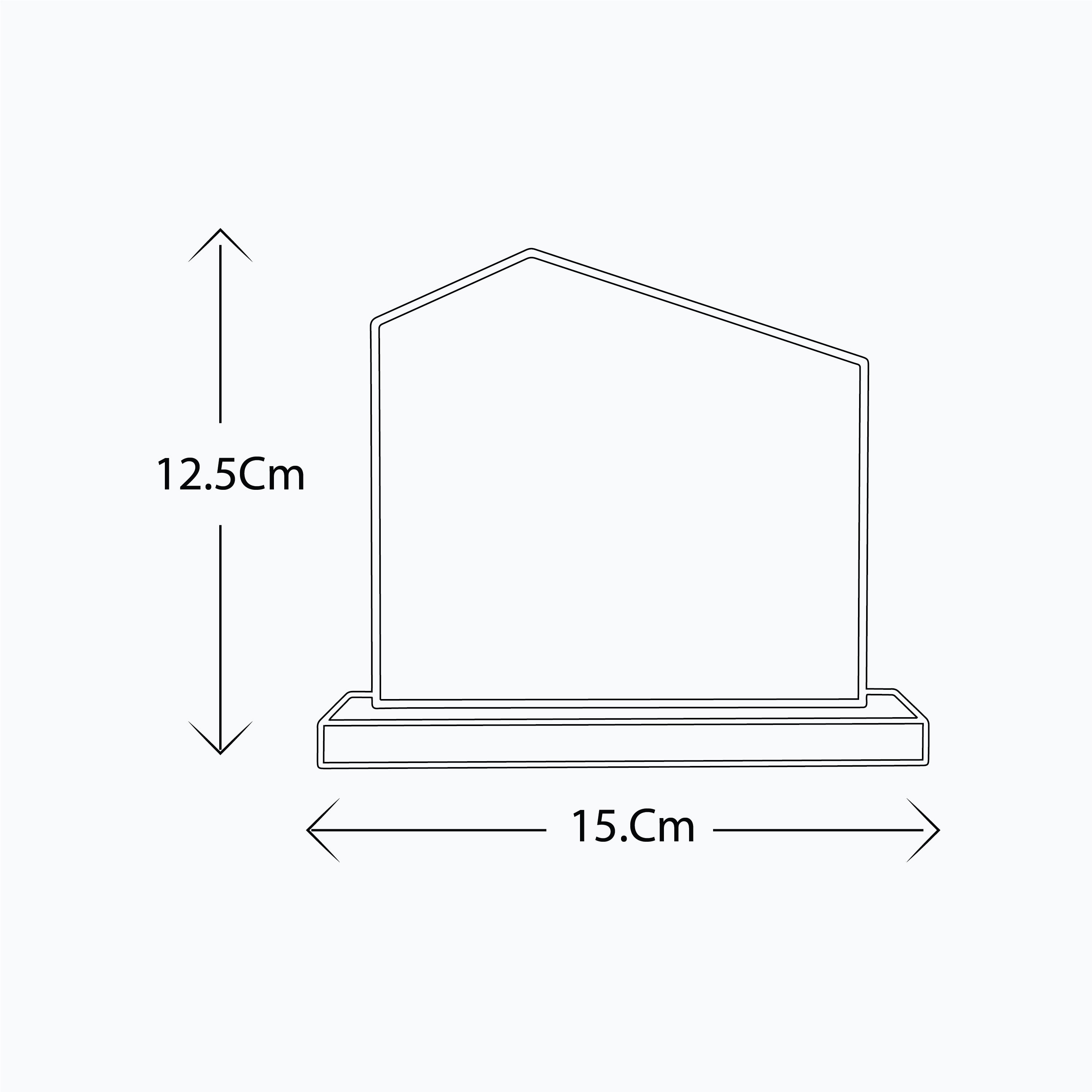 CRYSTAL GLASS TROPHY AWARD ( LCC03 )