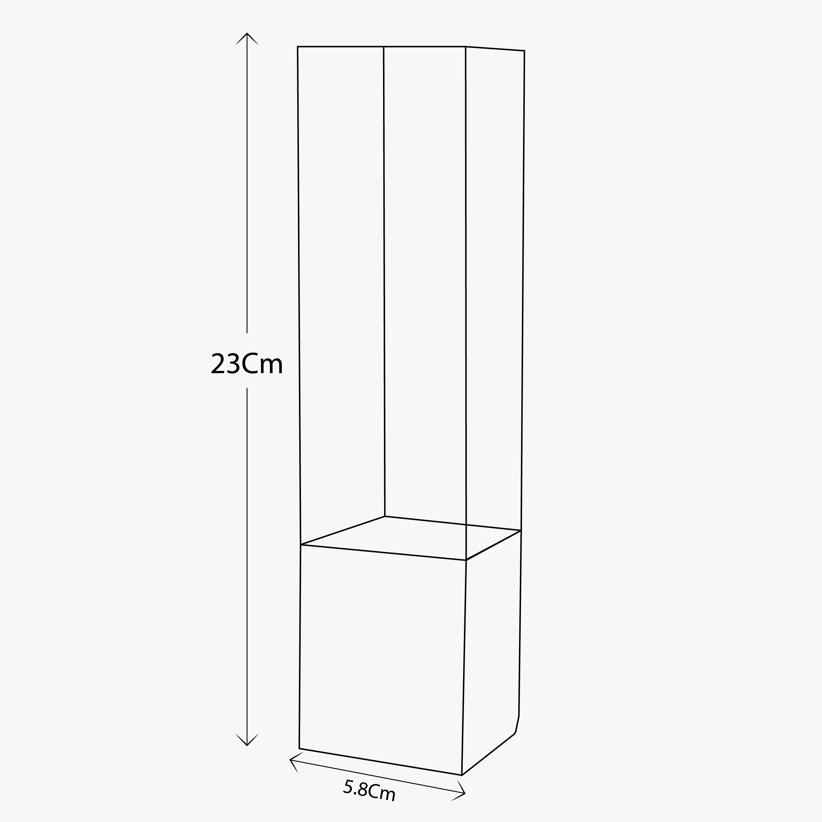 CUBOID SHAPED CRYSTAL AWARD WITH ELEGANT WOODEN BASE & EXECUTIVE WOODEN BOX PACKING