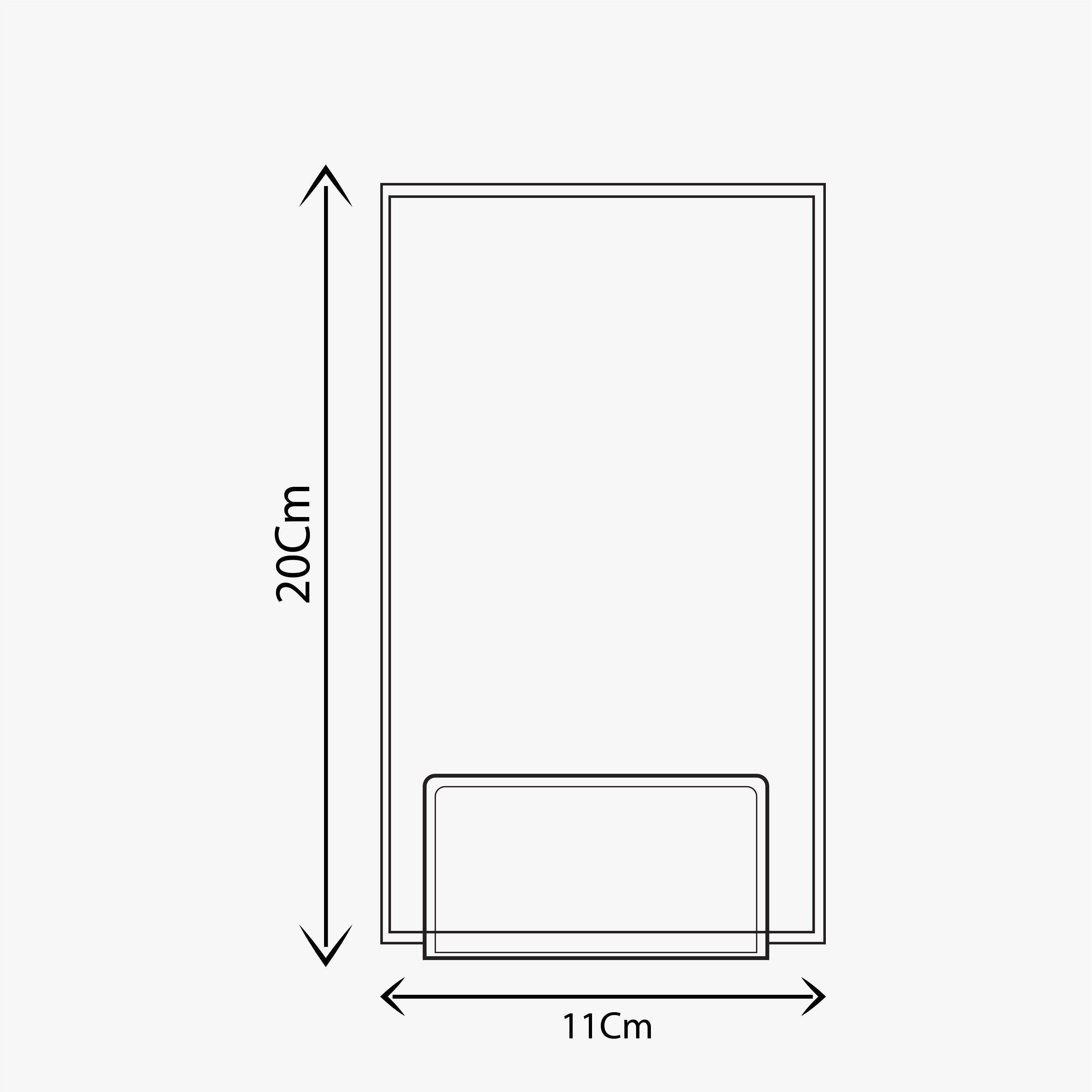 RECTANGULAR CRYSTAL GLASS AWARD WITH BLUE BASE ( A6549 )