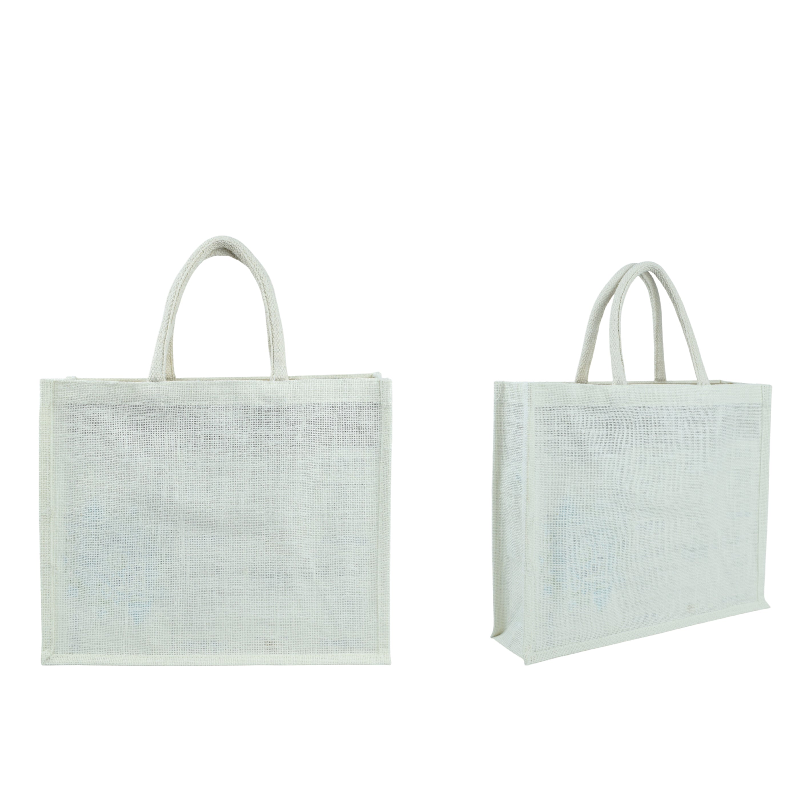 LAMINATED JUTE BAG (WHITE)