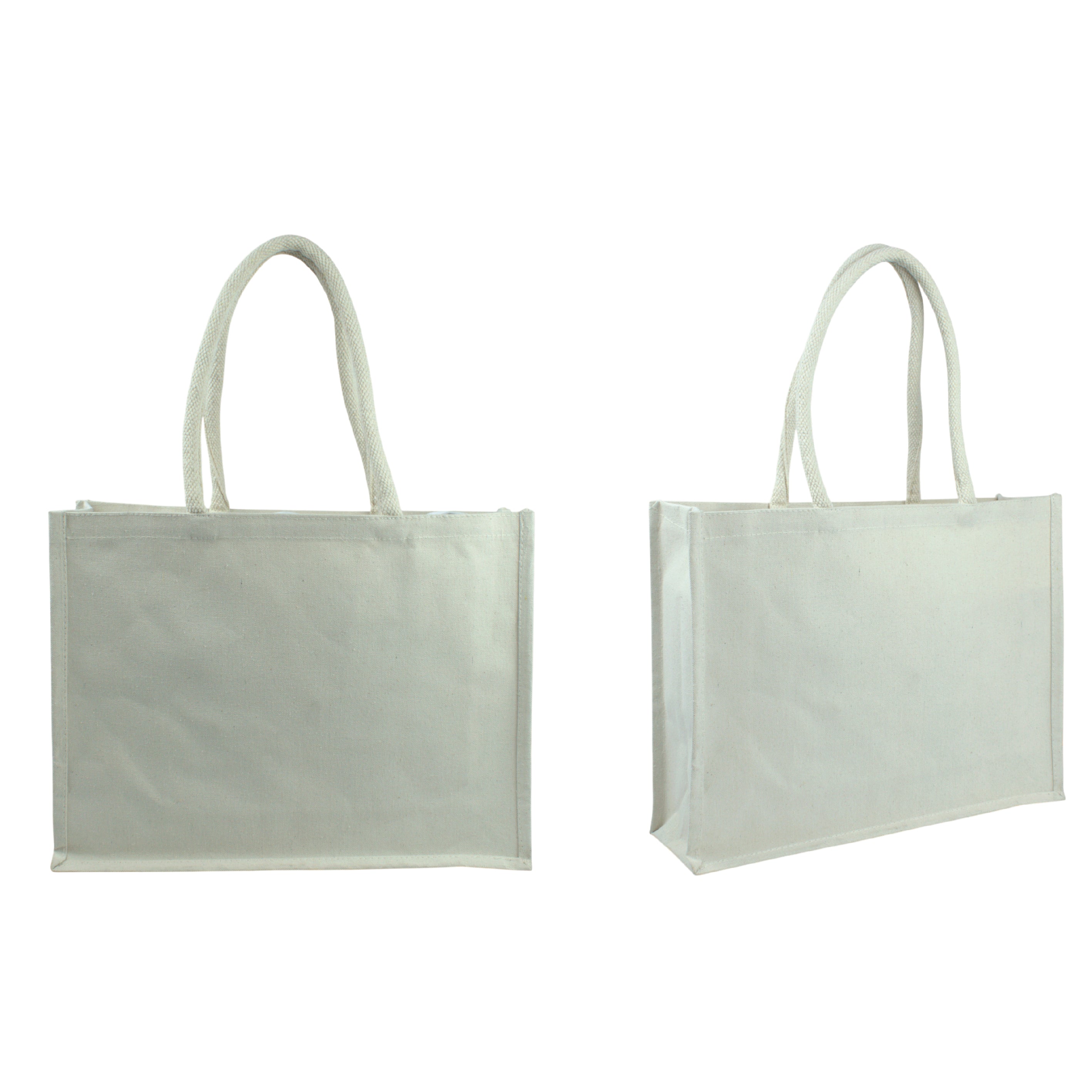 LAMINATED ND CANVAS JUTE BAG