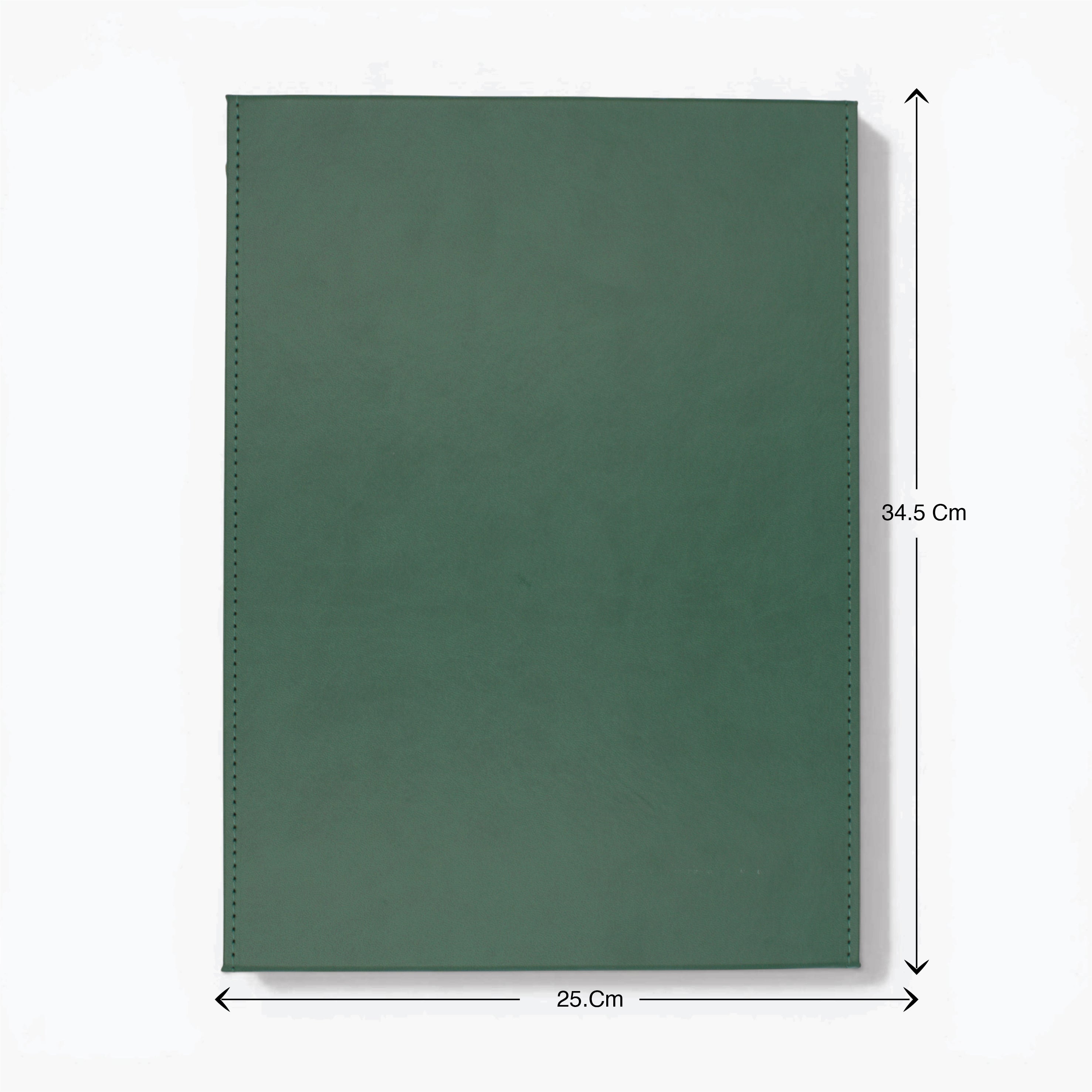 CERTIFICATE TROPHY WITH GOLD PLATE FOLDER GREEN ( H-14  )