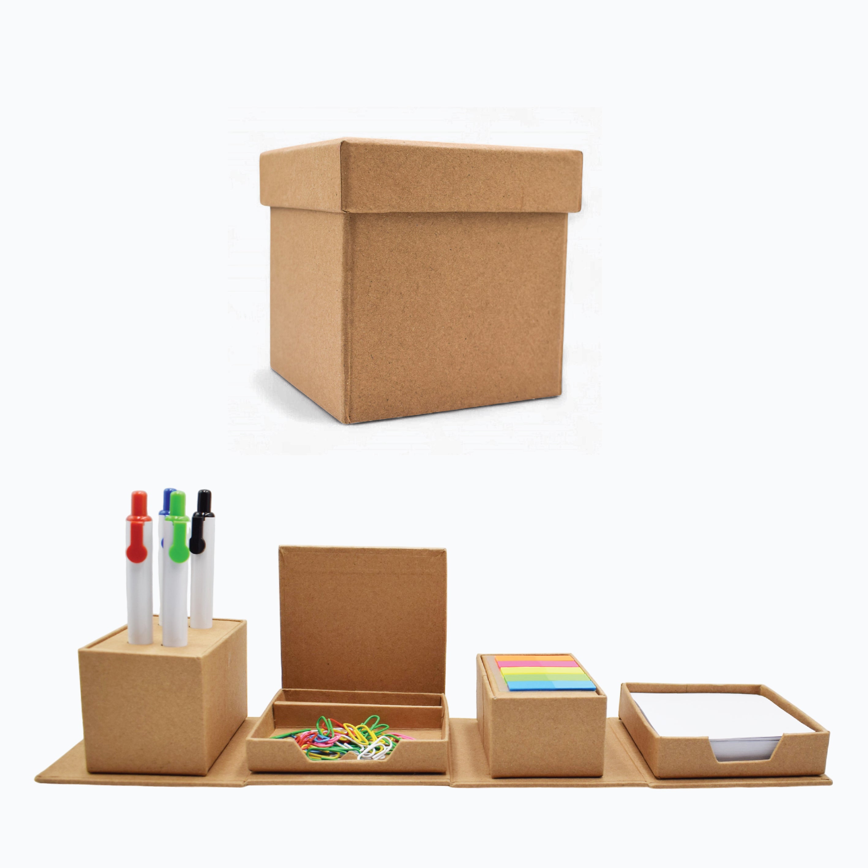 DESK ORGANISER STICKY NOTE MEMO HOLDER