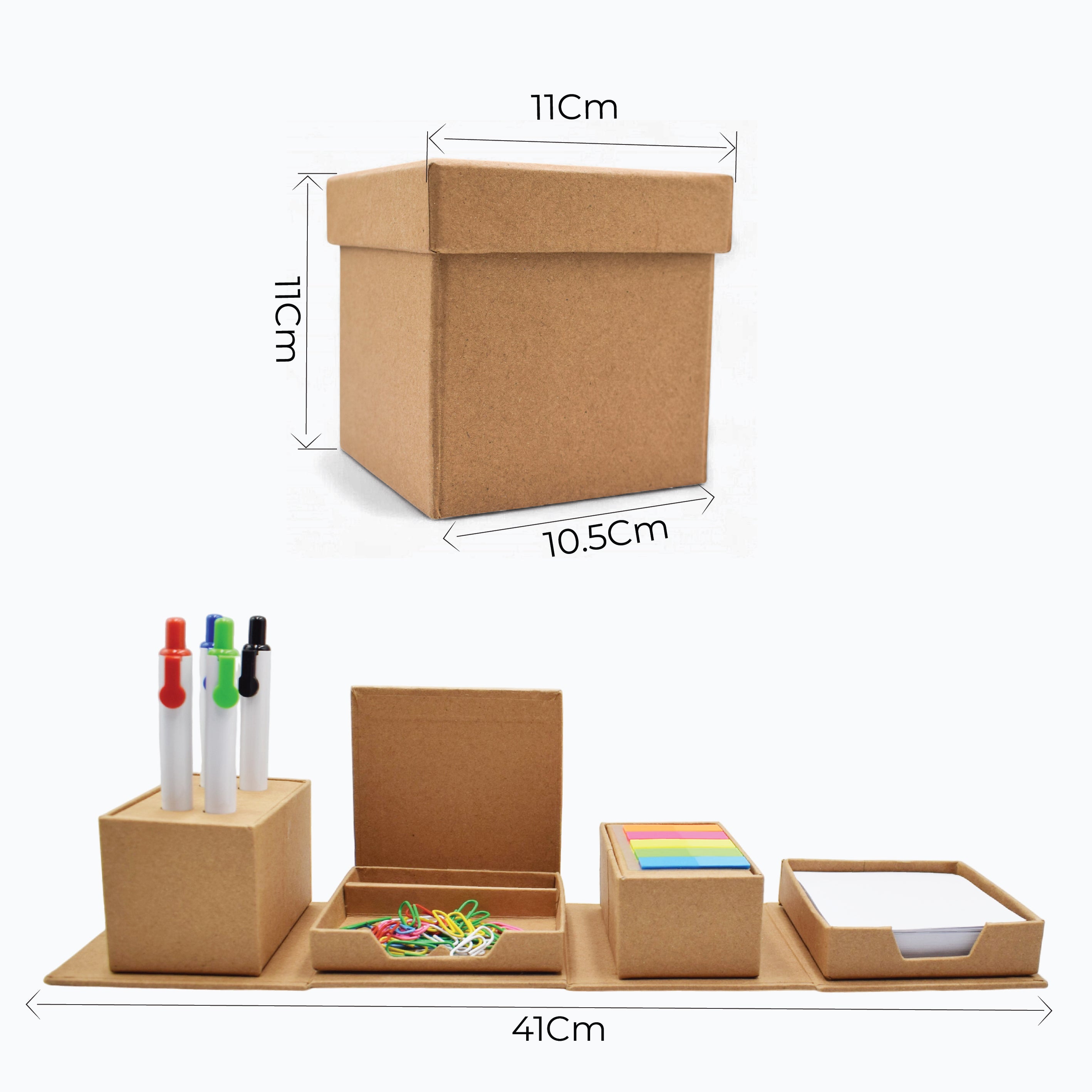 DESK ORGANISER STICKY NOTE MEMO HOLDER
