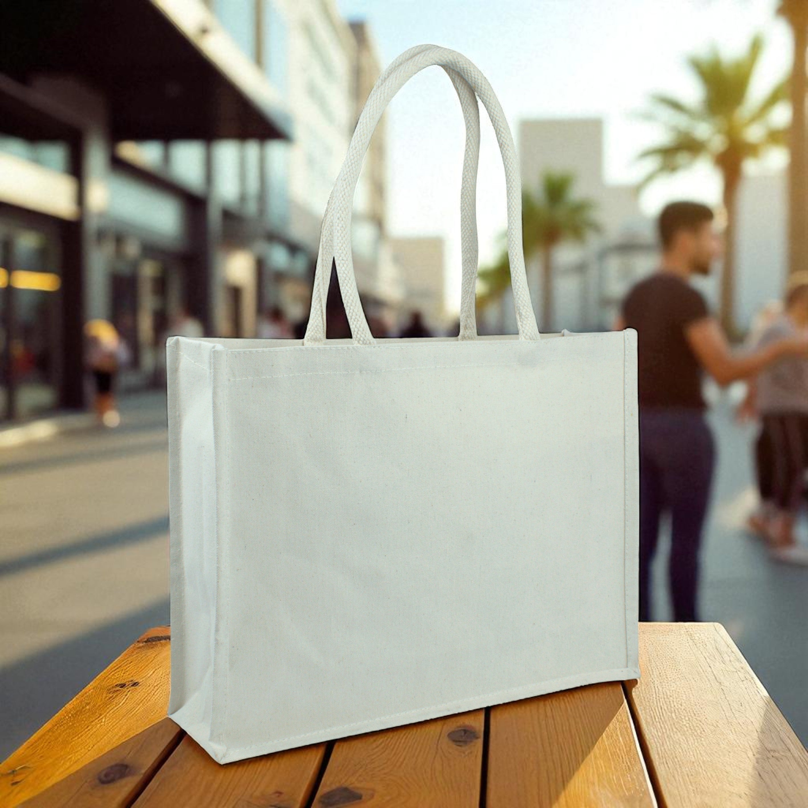 LAMINATED ND CANVAS JUTE BAG