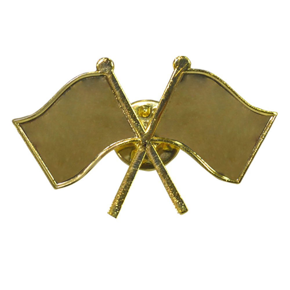 FLAG SHAPPED LAPEL PIN