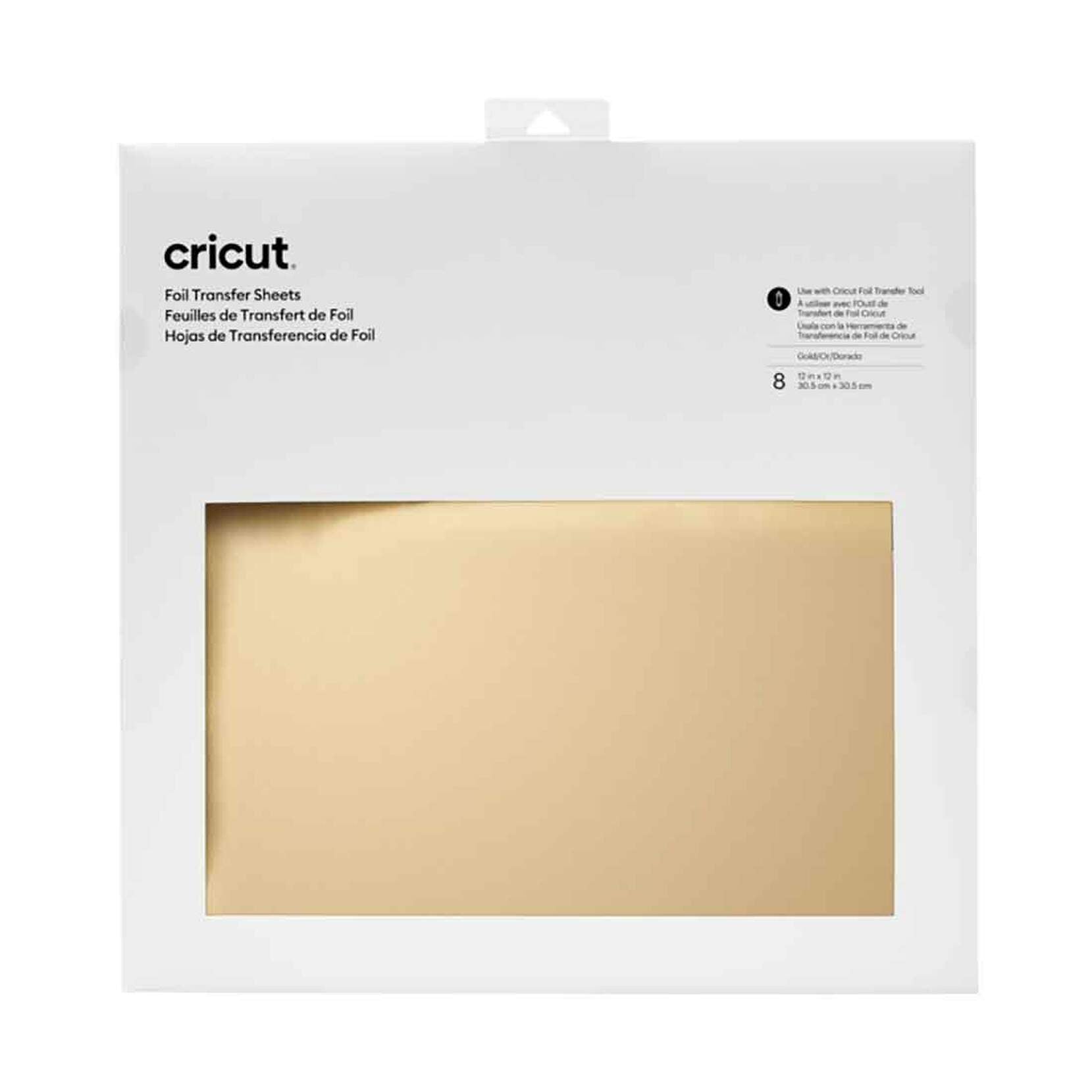 Cricut Foil Transfer Sheets (30x30 cm) - Gold