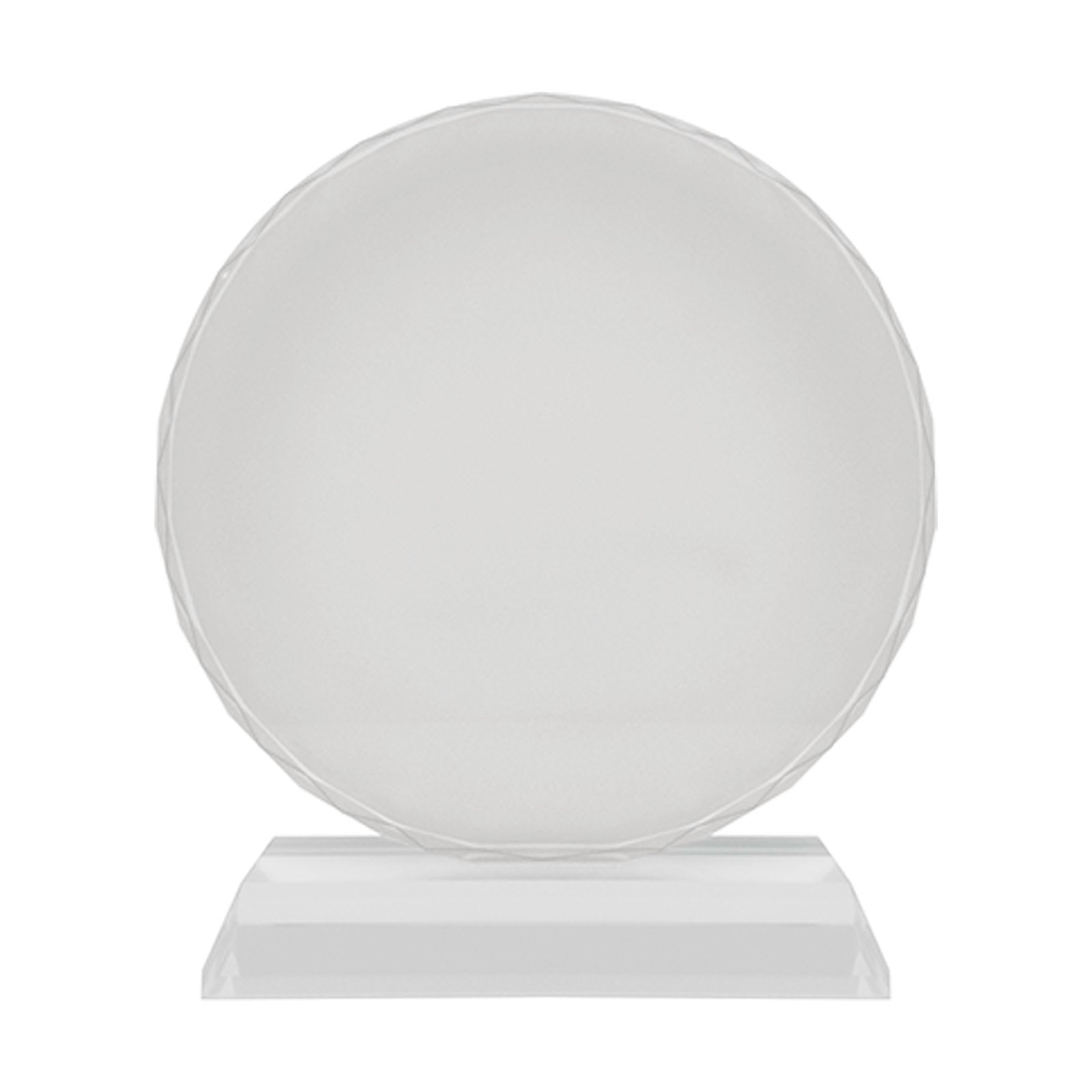 Round Sublimation Crystal Trophy