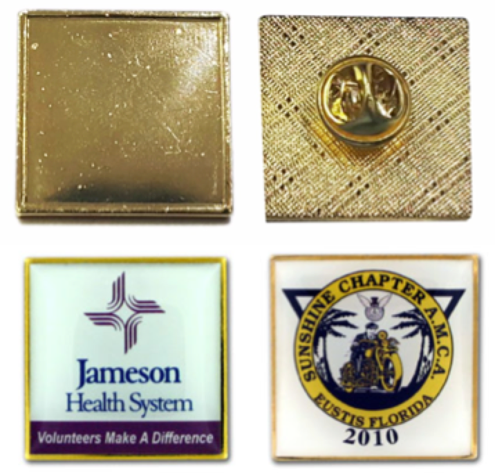 Pins for Sublimation - Round or Square